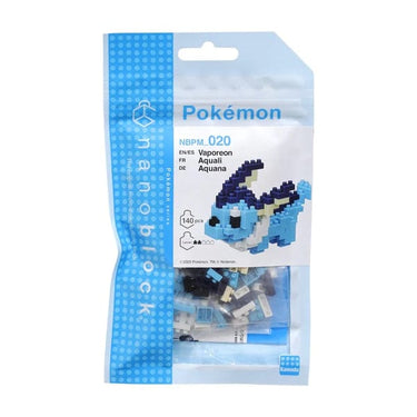 nanoblock pokemon Pokémon Nanoblock - Vaporeon
